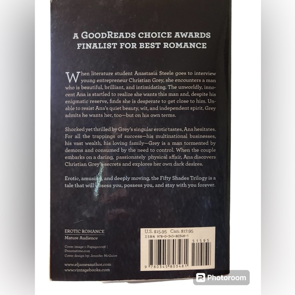 First edition Fifty shades of Grey by E.L James, book 1 of 3 - Picture 2 of 6